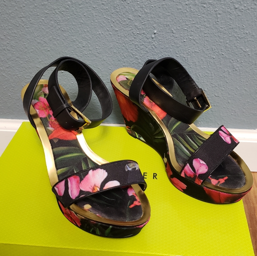 Ted Baker wedge sandals